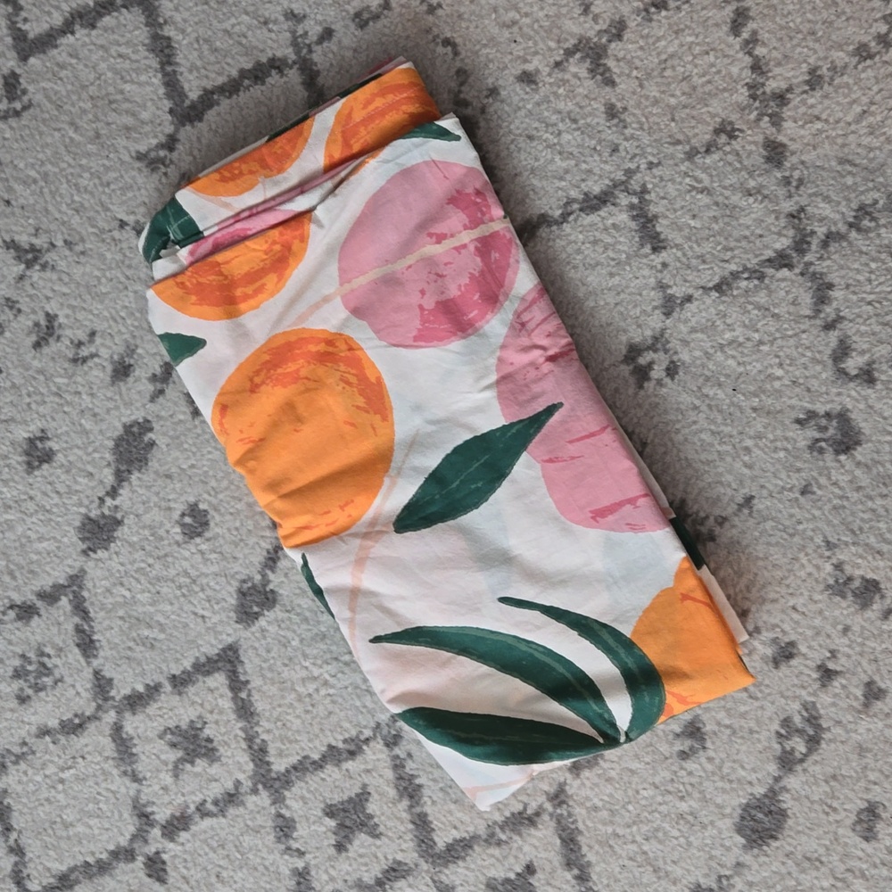 UO fruit shower curtain